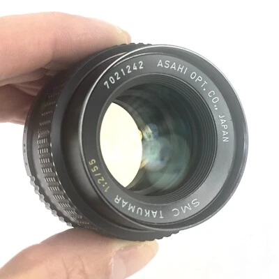 Pentax SMC Super Takumar 55mm/2 Lens. M42. - Image 1 of 4