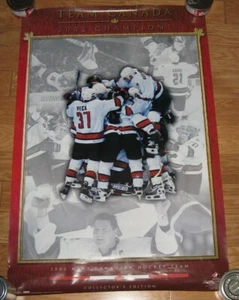 Team Canada 2002 Champions HUGE POSTER Men's Canadian Hockey COLLECTOR'S EDITION - Picture 1 of 2