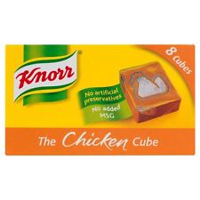 Knorr - Bouillon de poule - 8 cubes - lot de 2 boîtes de 80 g