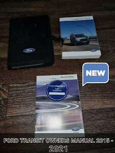 FORD TRANSIT 2019-2021 OWNERS MANUAL HANDBOOK NAVI SYNC AUDIO SERVICE BOOK PACK