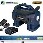 Tyre Inflator Deflator Air Compressor Pump Battery&charger Rockwell 18v Cordless