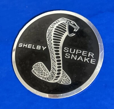 Shelby Super Snake Steering Wheel Emblem/Wheel Cap Emblem - Image 1 of 2