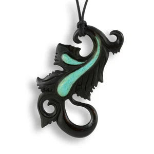 Designer Amulett Anhänger Horn Türkis Kollektion inkl. Band PB279 - Bild 1 von 1
