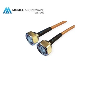 7/16 DIN Male to male Cable Coaxial RG393 Silver plated - LOWEST LOSS - Picture 1 of 4