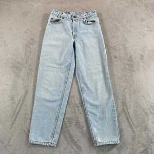 Jeans Levi's Vintage anni 90 550 Student Orange Tab 26x27 Blu Denim Vestibilità Relaxed - Foto 1 di 13