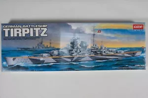 Model Kit Academy German Battleship Tirpitz 1/350 Scale 95301092 - Picture 1 of 1