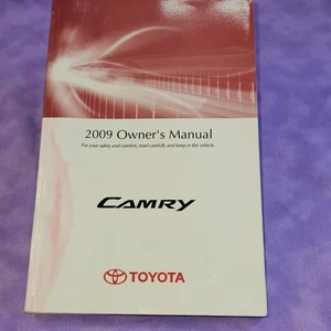 Vtg 2009 Toyota Camry Owners Manual, Scheduled Maintenance Guide, PLS READ, PICS - Picture 1 of 9