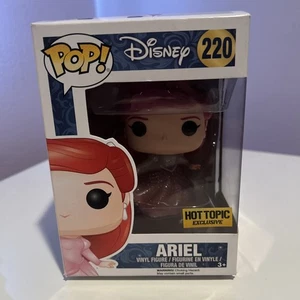 Funko Pop! Vinyl: Disney - Ariel (Pink Dress) (Glow , Pink) - Hot Topic. - Picture 1 of 5