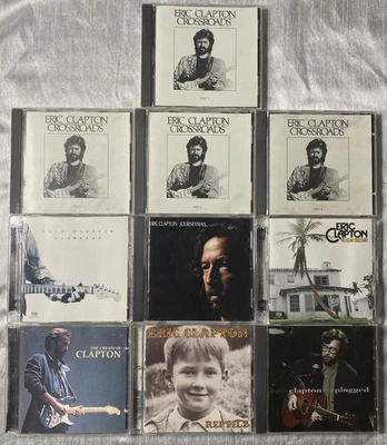Lot Of 10 Eric Clapton Music CDs - Image 1 of 3