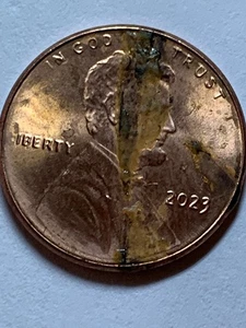 2023 P Lincoln Shield Centt possible error coin, see images / read - Picture 1 of 5