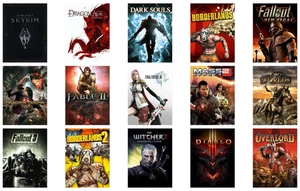Lote de discos sueltos RPG Xbox 360 - Imagen 1 de 1