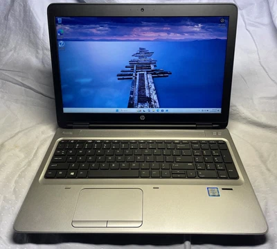 HP ProBook 650 G2 15,6 дюйма - Intel Core i7 6600 2,6 ГГц, твердотельный накопитель 256 ГБ, 8 ГБ, W11 V1P80UT - Изображение 1 из 4