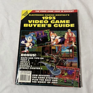 EGM 1993 Video Game Buyer’s Guide Electronic Gaming Monthly - Picture 1 of 8