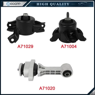 Montaje de motor de 3 piezas para Hyundai Elantra 2011-2016 1,8 L para transmisión automática Foto 1 de 4