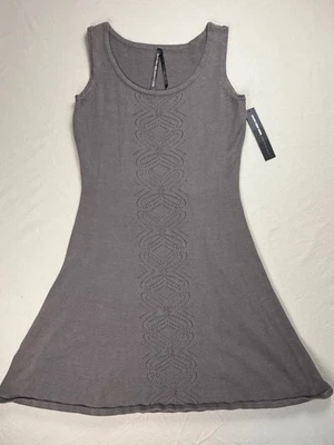 Vestido Suéter Andrew Marc New York Sin Mangas Tejido Gris Talla Pequeña Nuevo con Etiquetas Foto 1 de 4