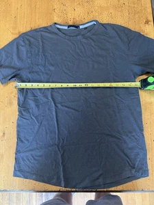 Greyson T Shirt Uomo Marrone Medio/Grigio Performance Cotone Uomo Manica Corta T - Foto 1 di 7