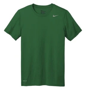 NIKE YOUTH POLY JERSEY, SHORT SLEEVE, PERFORMANCE DRI-FIT WICKING T-SHIRT XS-XL - Picture 1 of 14