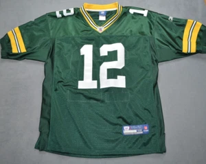 Reebok NFL Equipment On Field Green Bay Packers Aaron Rodgers #12 Mens Sz 52/XL - Picture 1 of 9
