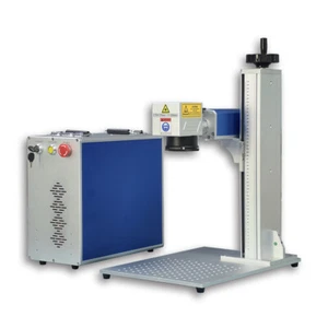 JPT 20W Faser-Laser-Markierungsmaschine mit 110 x 110 mm Linse Metall-Lasergravierer - Bild 1 von 12