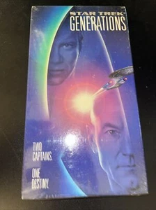 Star Trek Generations VHS Factory Sealed New - Picture 1 of 2
