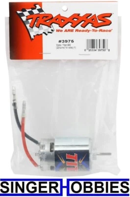 Traxxas 3975 Motor, Titan® 550 (21-turns/ 14 volts) (1) New TRA3975 TRA1 - Image 1 of 2