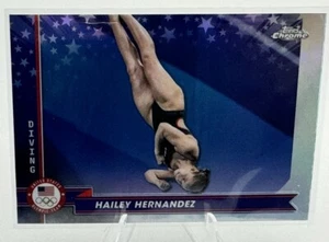2024 Topps Chrome U.S. Olympic & Paralympic Team and Hopefuls - #144 Hailey... - Picture 1 of 2