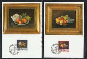 A-70) Liechtenstein Painter on 3 beautiful Maxicards - Bild 1 von 1