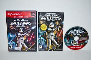 Star Wars: Battlefront II (Sony PlayStation 2, 2005) PS2 CIB + Reg. Card ~MINT~