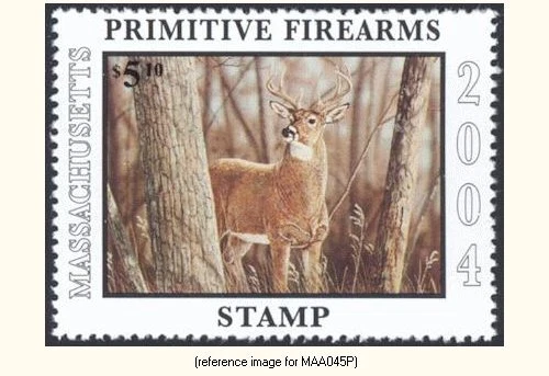 D2K Massachusetts Prim. Arms Stamp 2004 $5.10 - Image 1 of 1