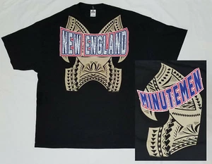 Camiseta de los New England Patriots 3X 3XL negra - fútbol americano polinesio hawaiano NFL - Imagen 1 de 7