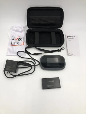 Verizon Jetpack MiFi 8800L Negro 4G LTE con Batería, Cable, Manual, Estuche con Cremallera Foto 1 de 4