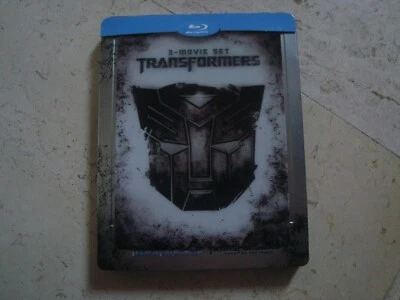 TRANSFORMERS TRILOGY Blu-Ray DEBOSSED SteelBook LENTICULAR MAGNET Shia LaBeouf  Foto 1 de 4
