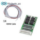 25A BMS 6-13S 3.7V BMS Lithium Li-ion 18650 Battery Protection Circuit Board