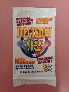 Wild Card Decision '92 Sammelkarten von AAA Sports *8 Karten in versiegelter Packung! - Bild 1 von 2