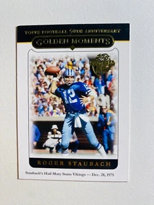 2005 Topps #330 Roger Staubach NM-MT NFL Football Karte - Bild 1 von 2