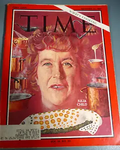 Vintage Nov 25, 1966 Time Magazine Julia Child "Whats Cooking" - Picture 1 of 23