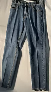 Jeans Uomo Faconnable 34 Lungo (37") Blu Ottime Condizioni - Foto 1 di 14