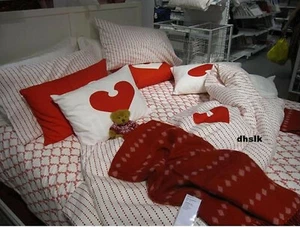 IKEA Snoa Rander Soft Throw Blanket Afghan Red Xmas gift SNÖA Limited Edition - Picture 1 of 3