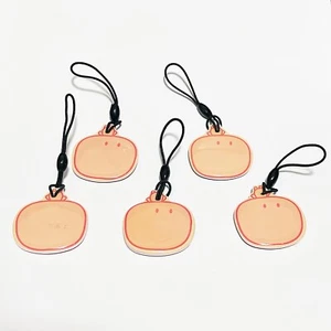 10pcs 125KHz RFID ID EM4100 EM4200 Proximity Induction Pink Cartoon Tag Token - Picture 1 of 5