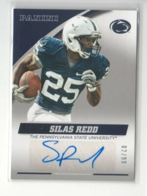 2016 Panini Collegiate Penn State Autograph Silver Silas Redd /99 Auto Flat S/H - Image 1 of 2