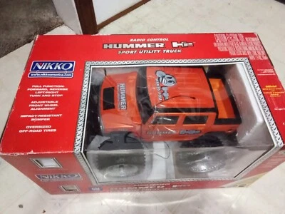  Vintage Nikko Radio Control Hummer H2 1/16 Scale. Great Shape - Image 1 of 4