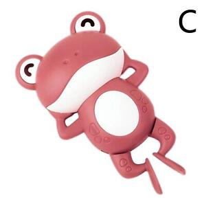 Swimming Pool Bath Water Toy Cartoon Frog Shower Game Clockwork Wind-up Toy I7W5