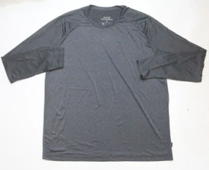 Camiseta Top Grande Selva Lluviosa Gris Manga Larga Para Hombre Nylon Poliéster Spandex 1148 - Imagen 1 de 4