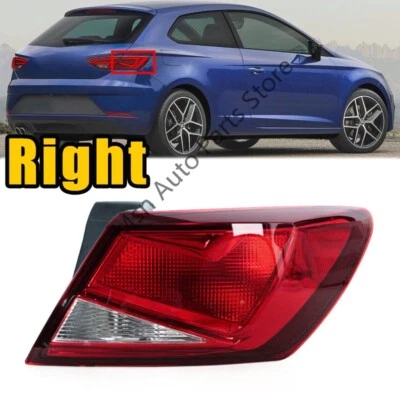 Luz trasera exterior derecha versión halógena sin bombilla para Seat León 2013-2020 Foto 1 de 4