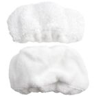Top Quality Fiber Pad Terry Cloth Mop Refills Gentle On All Floor Types 2 Pack