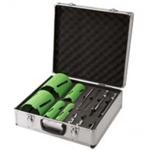 Dry Diamond Core Set 12 Piece Site Tuff  Premier Diamond 5 cores + 7 Accessories - Picture 1 of 2