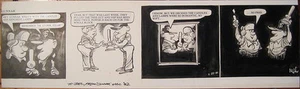 Tira de periódico CRAIG MacINTOSH "GUNNAR" ilustraciones - Imagen 1 de 1