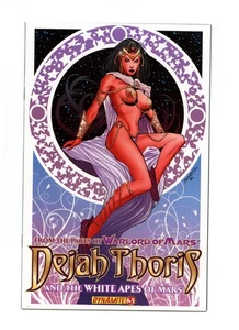 Dejah Thoris and the White Apes of Mars #3 Dynamite 2012 gemini mailer - Picture 1 of 2