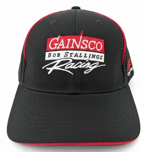 GORRA DE BÉISBOL PARA HOMBRE: Bob Stallings Racing Team negro rojo ribete coches de carreras deportes de motor - Imagen 1 de 4