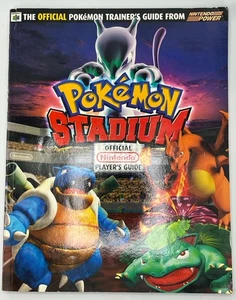 Official Nintendo Power Pokemon Stadium Player's Guide Book Strategy N64 - Imagen 1 de 7